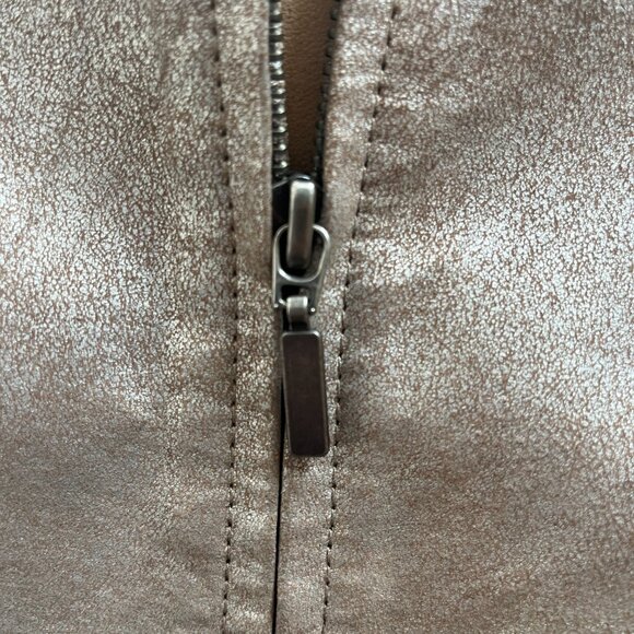 Chico's Leather Jacket - Picture 3 of 6